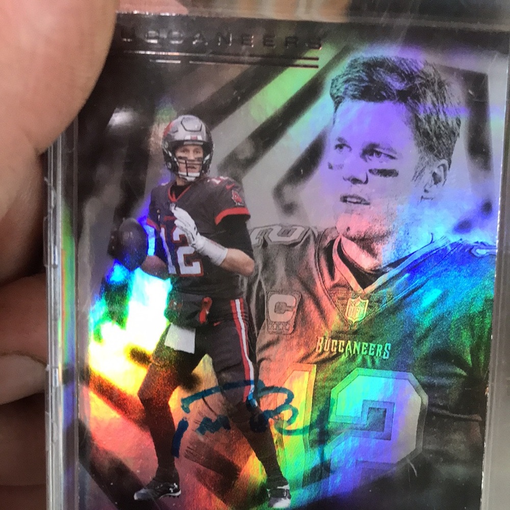 Autograph Tom Brady card and all other autograph cards
